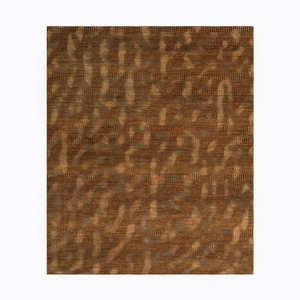 Minimalist Woven Jute Area Rug 3D Model