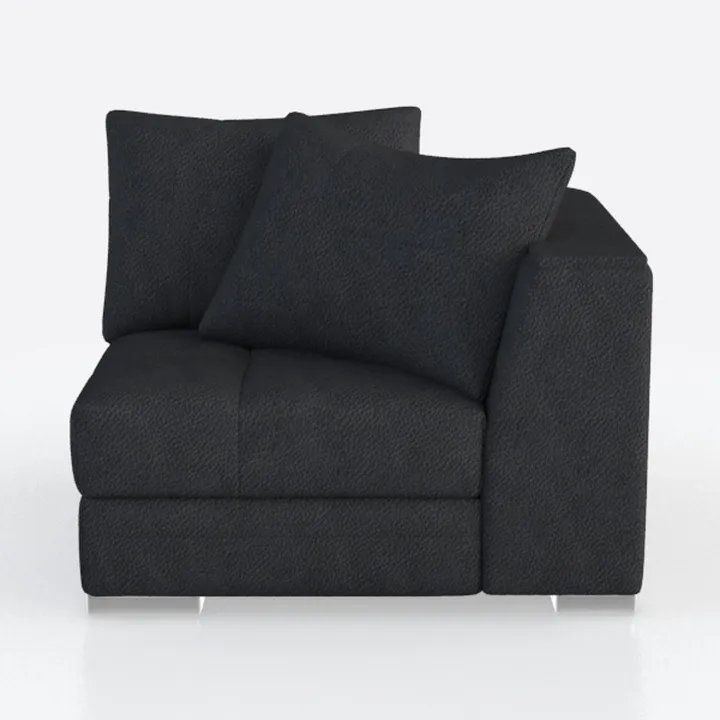 Modular Sectional Sofa 3-Seater Modular Couch with