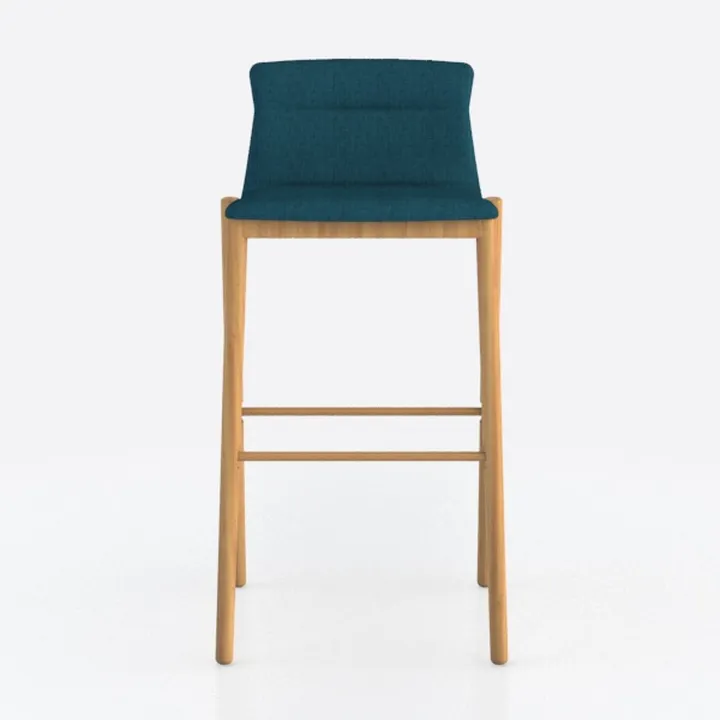 Spencer 25.5 in. Blue Contemporary Polyester Uphol