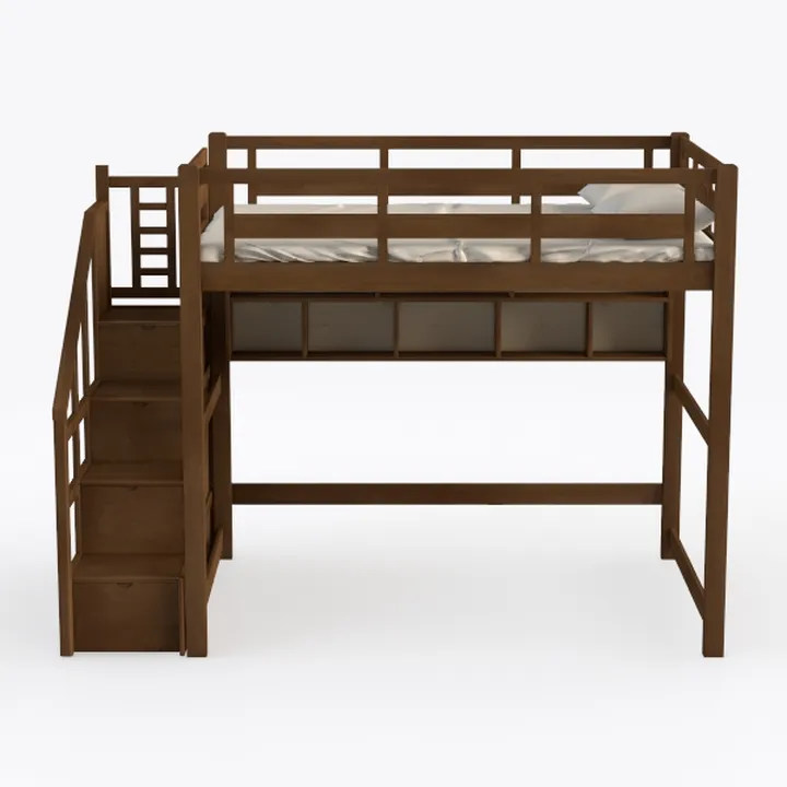 Furniture of America Eloise Twin Over Full Rubberw