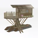 treehouse-Escape to Nature Right 45 Degree View