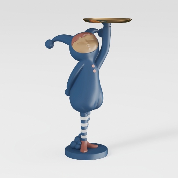 sculpture of a child in pajamas-Little Wonders