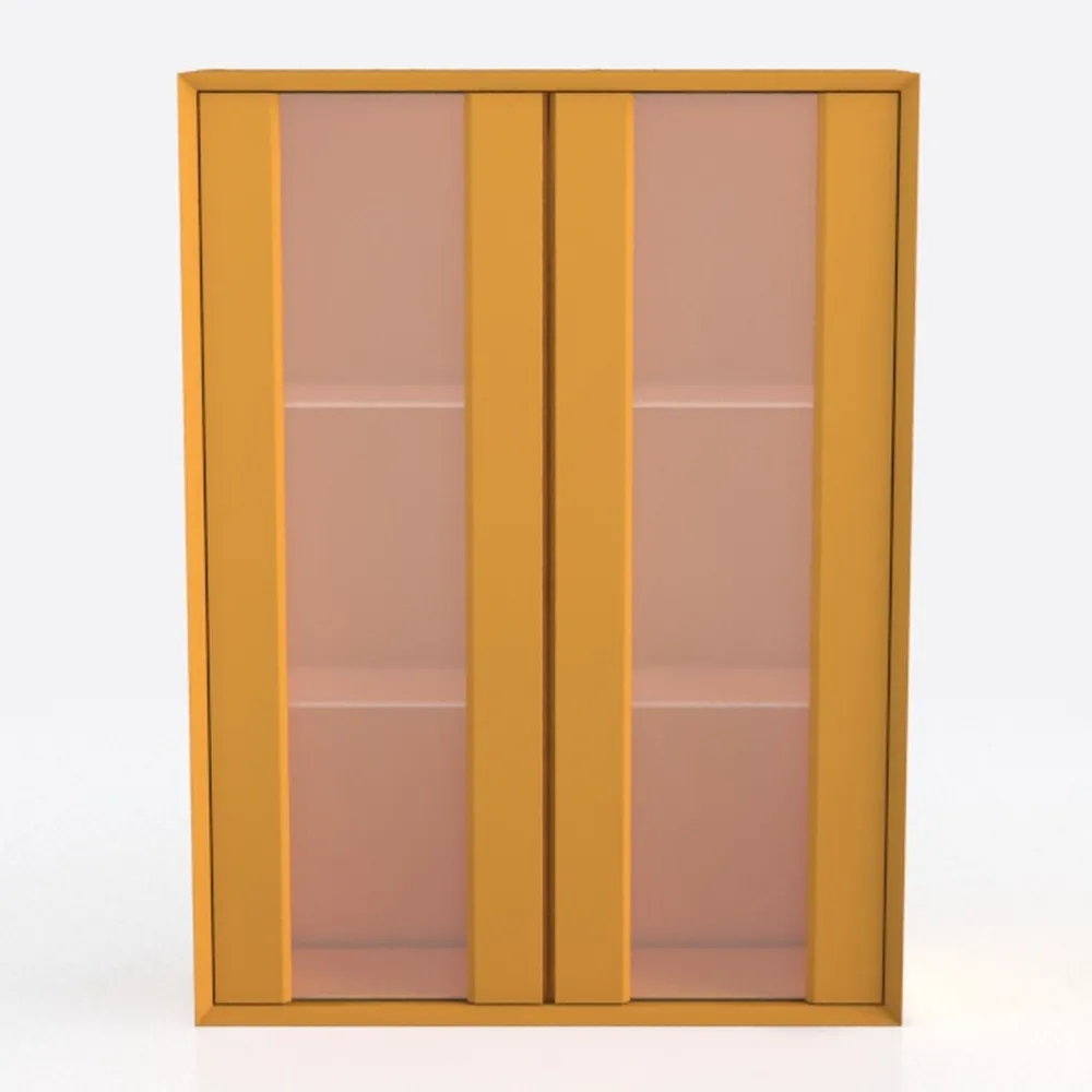 3 Door TV Stand Media Console for Large TV Wide