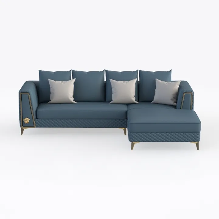 Giantex 94.5" L Convertible Sofa Couch, 3 Seat Sec