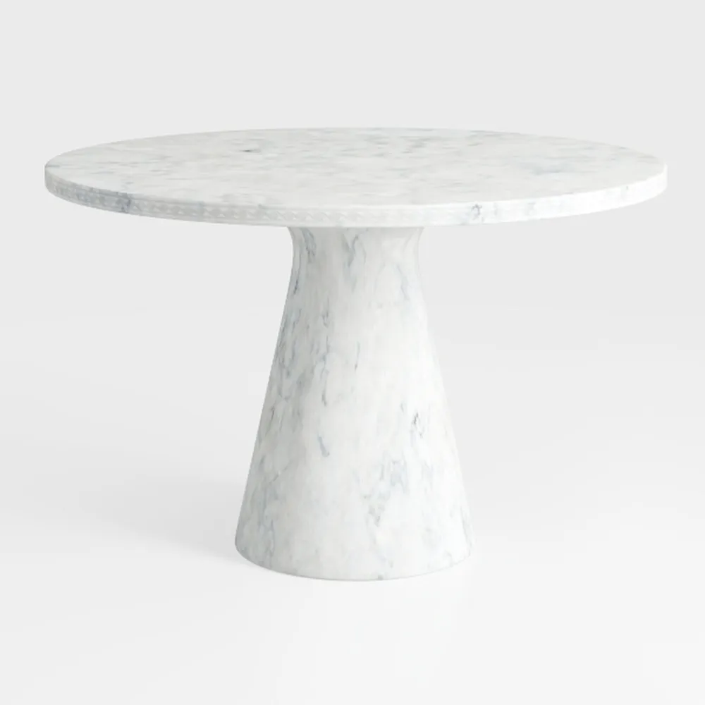 Round Dining Table,45''Round Wood Dining Table for