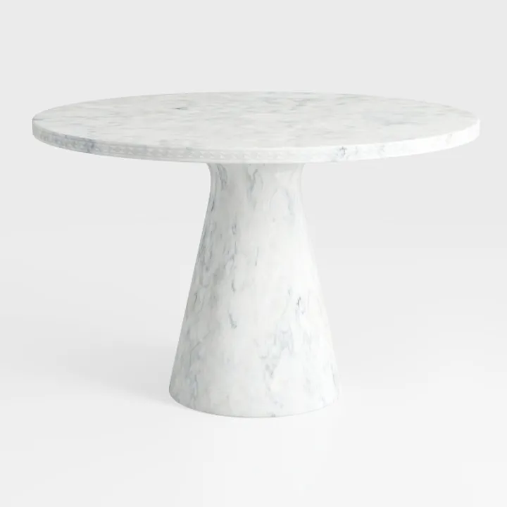 Round Dining Table,45''Round Wood Dining Table for