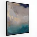 Tropical Ocean Sunset - Coastal Wall Art Right 45 Degree View