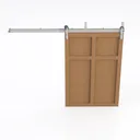 barn door  A-11 Right 45 Degree View