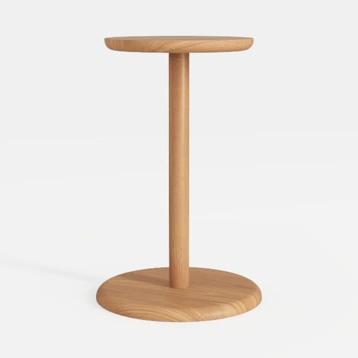 BLUEWEST Drink Table, 24.4" Tall Compact Side