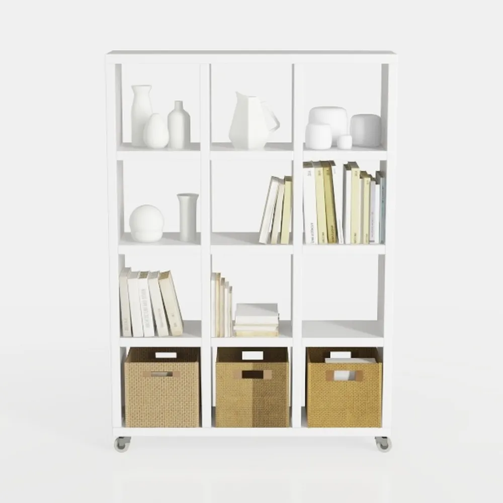 Mavivegue Book Shelf, 9 Cube Storage Organizer