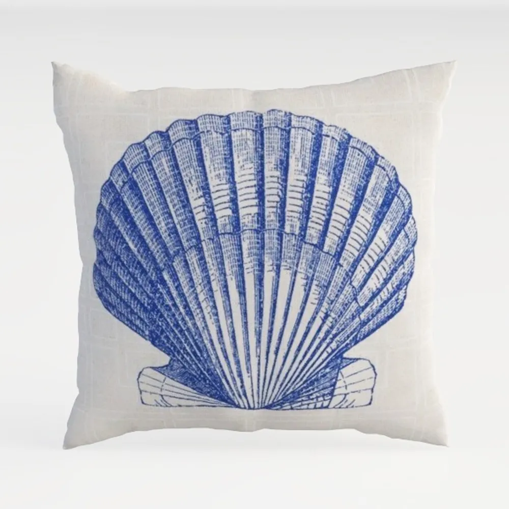 Waterproof Outdoor Throw Pillow Cover Hydrangea