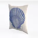 Waterproof Outdoor Throw Pillow Cover Hydrangea Left 45 Degree View