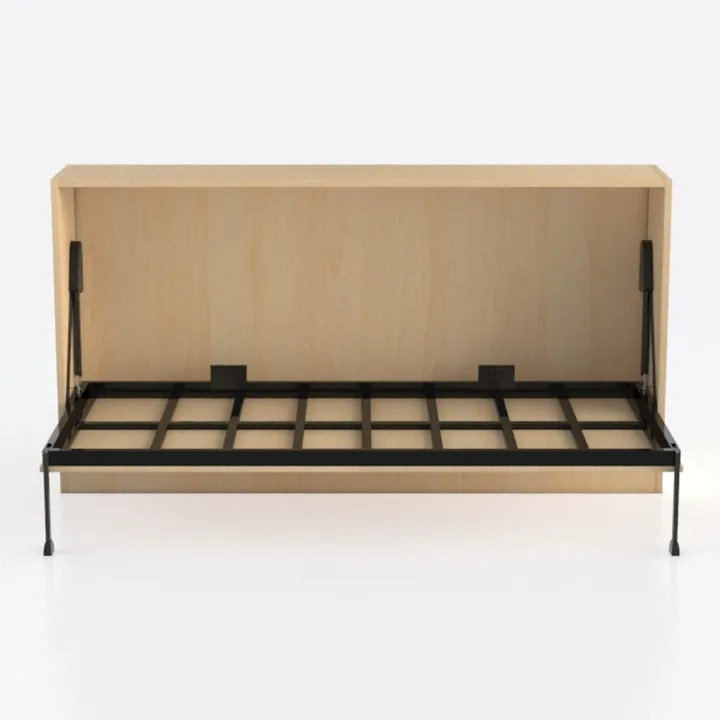 BOWERY HILL Full Wall Bed in Chocolate