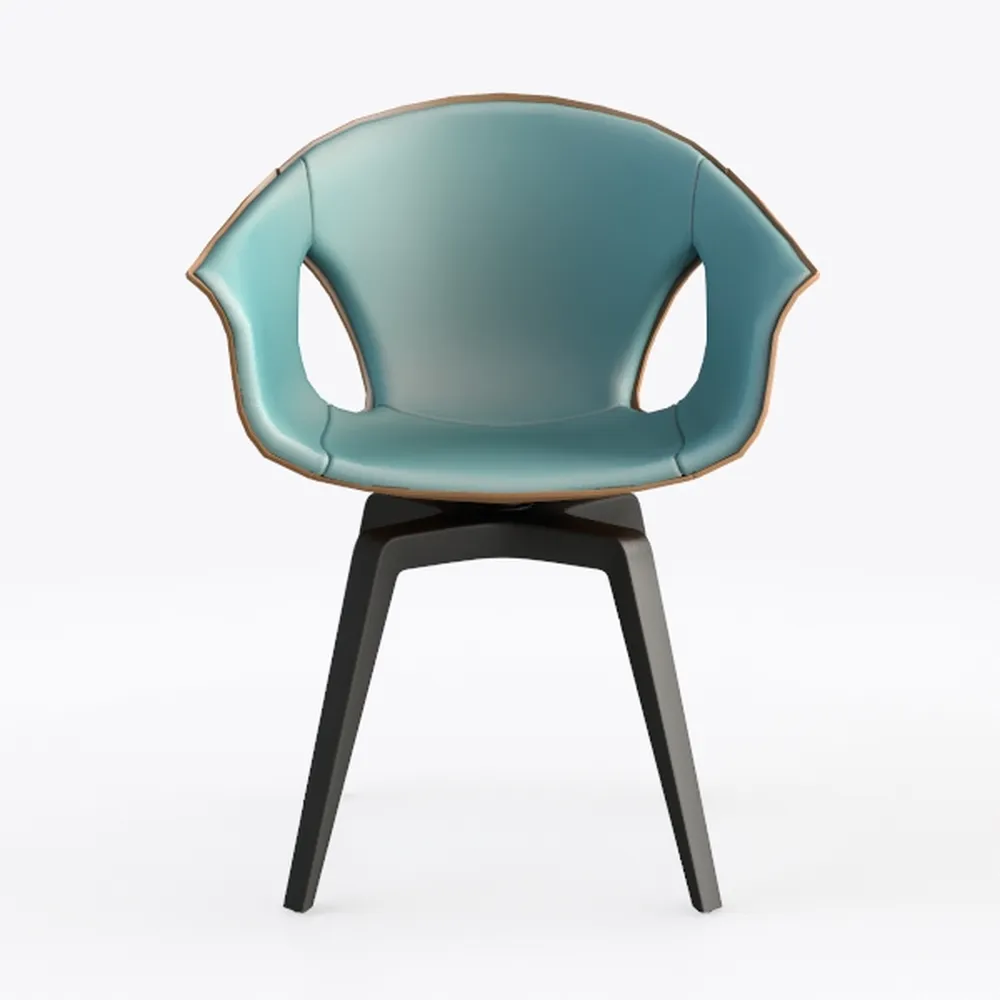 Adore Decor Leone Upholstered Accent Chair, Velvet