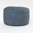 cushion/sofa cushion_BLUE_4 Right 45 Degree View