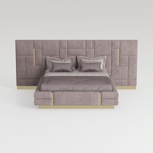 Pemberly Row Wood Eastern King Upholstered Bed Smo