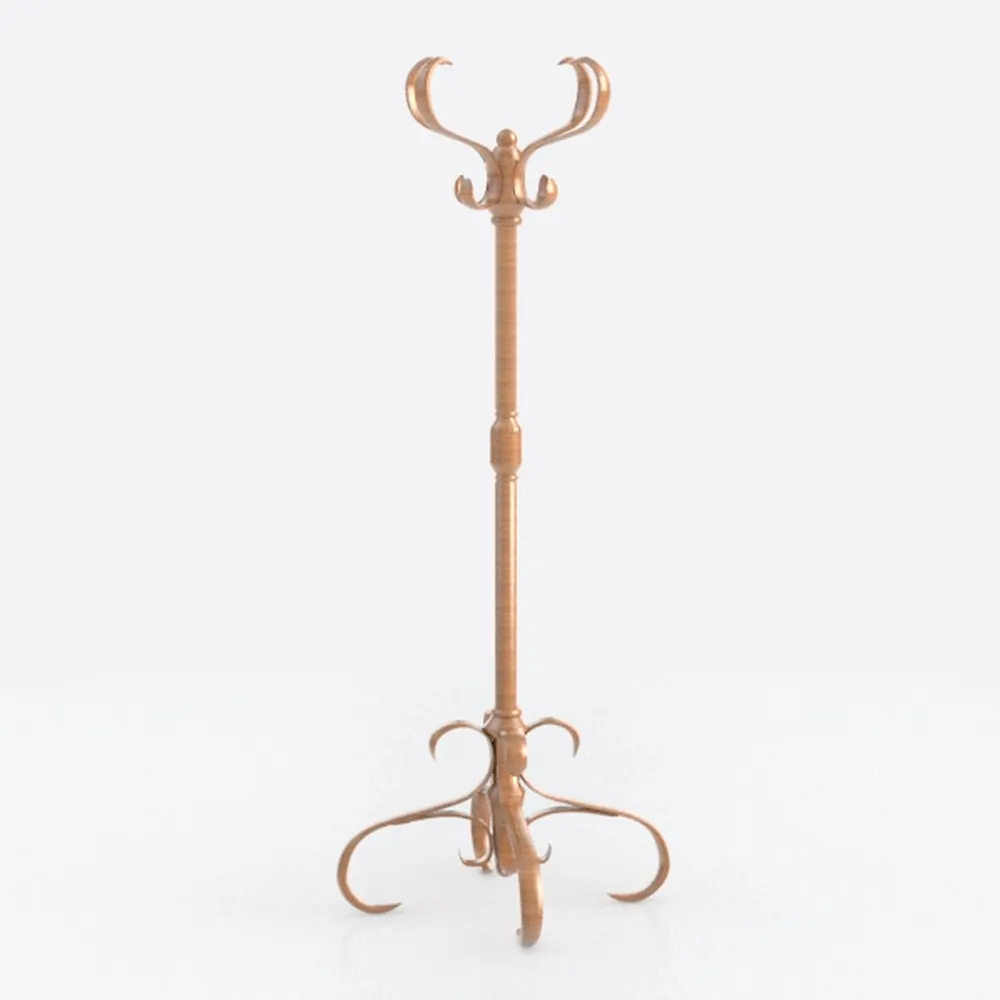 GOFLAME 73" Coat Rack Freestanding, Wooden Coat