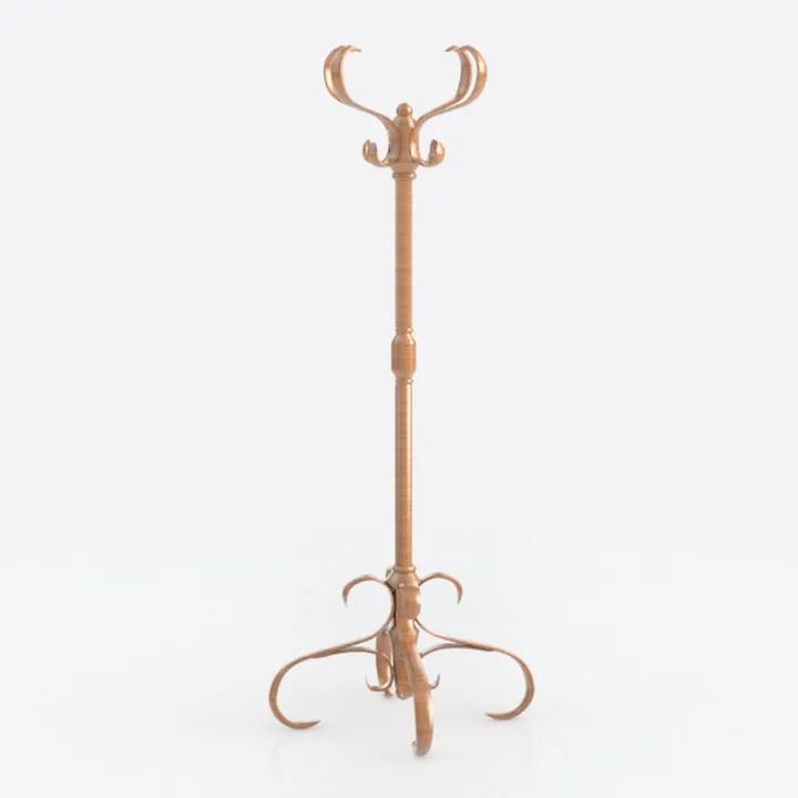 GOFLAME 73" Coat Rack Freestanding, Wooden Coat