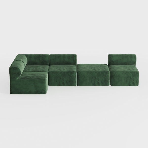 POVISON 143&quot; Modular Sectional Sofa for Living 