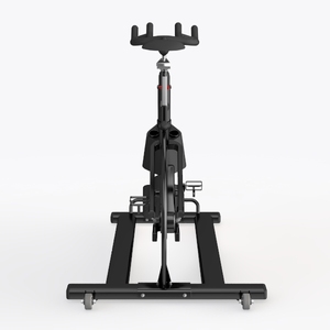 Black Metal Indoor Exercise Spin Bike 3D Model
