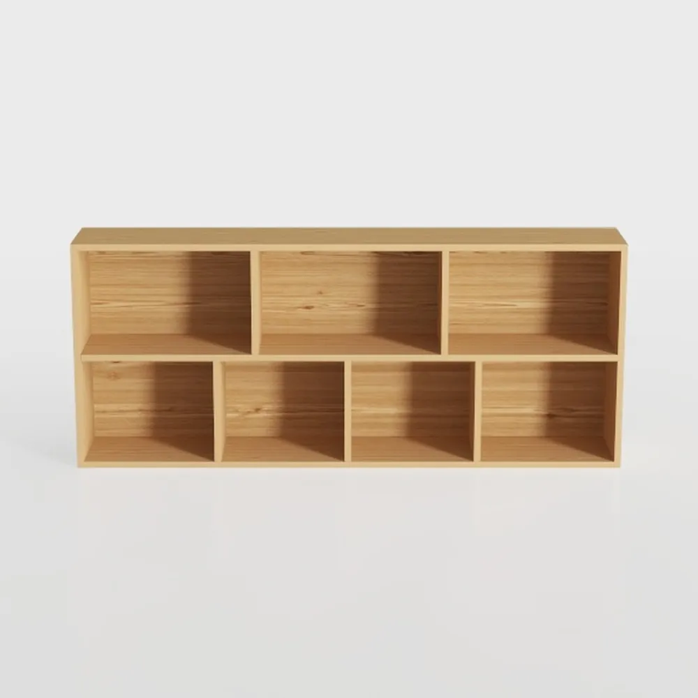 Montessori Shelf, 47-1/4" L Toy Shelf, Toy Storage
