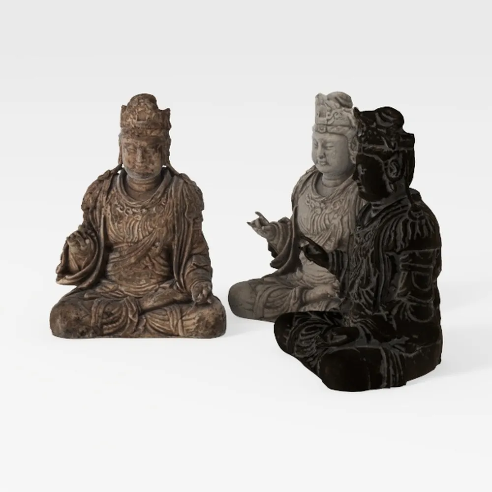 Rustic Farmhouse Ceramic Vase, 6.1" Tall Vintage