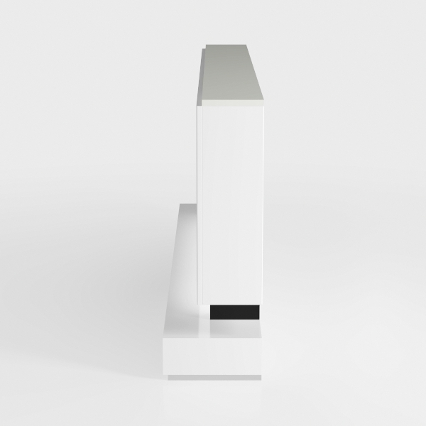 fireplace cabinet_GRAY_1