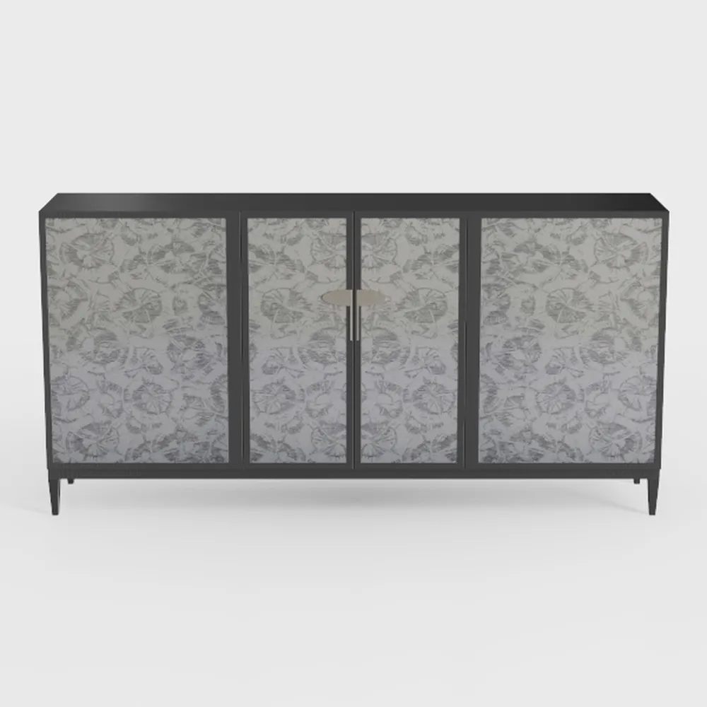 Hampstead Storage Set, Rattan Sideboard Buffet