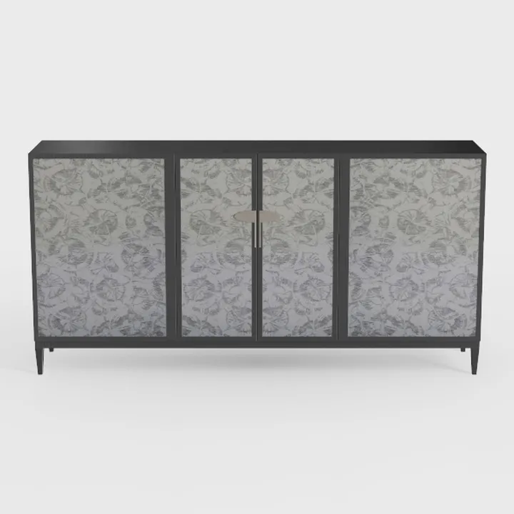Hampstead Storage Set, Rattan Sideboard Buffet