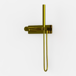 Brass Modern Wall Mounted Handheld Shower Faucet 3D Model