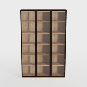 Prepac Barrister 3 Column 63.75" Media Storage,