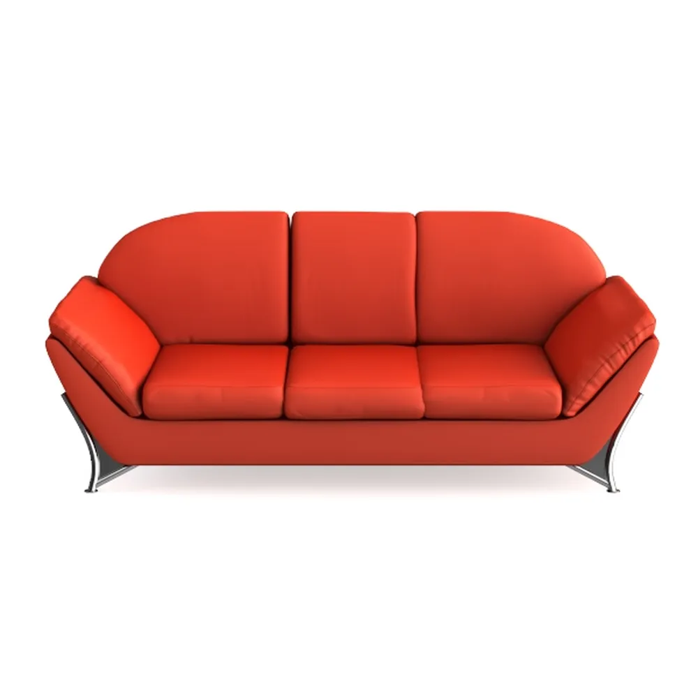 Michael Modern Faux Leather Upholstered