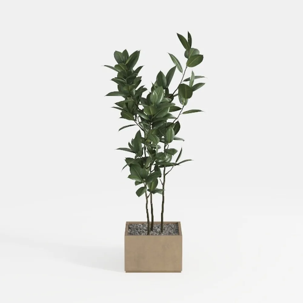 GarveeHome 5FT Faux Fiddle Leaf Fig Tree with