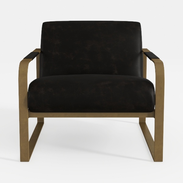 Modern Barrel Accent Chairs Set of 2, Living Room