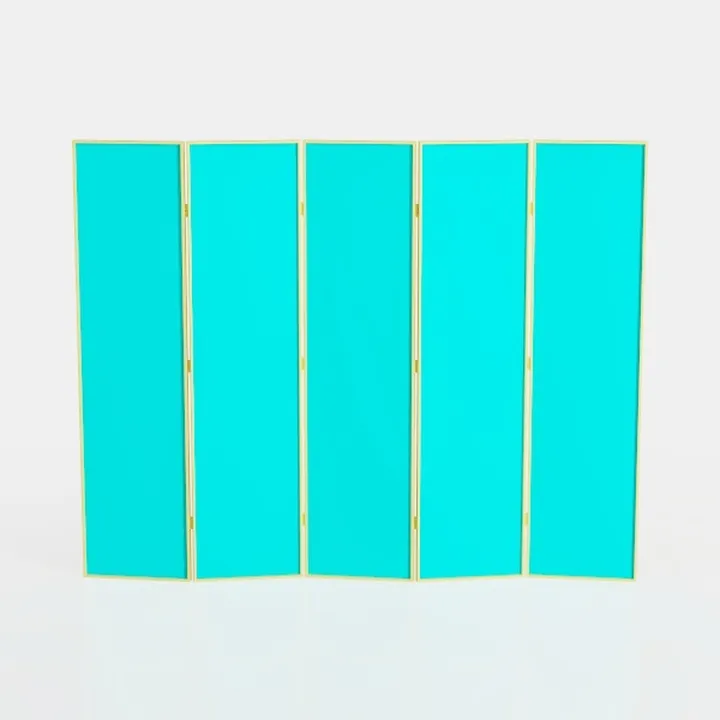 Saypeacher Orange and Teal Wall Art Decor Burnt