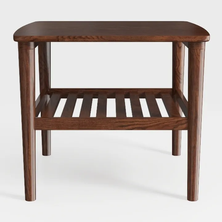 Bamboo Shower Stool Bench Waterproof with Storage