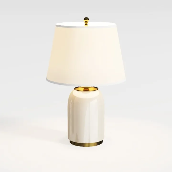 SAFAVIEH Lighting Collection Demra White 25-inch