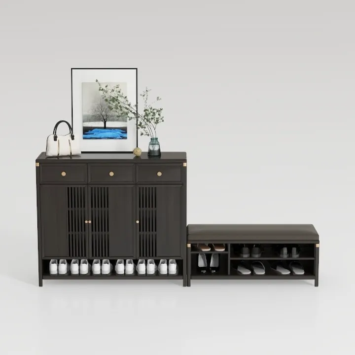 DWVO Farmhouse Sideboard Buffet Cabinet, 63