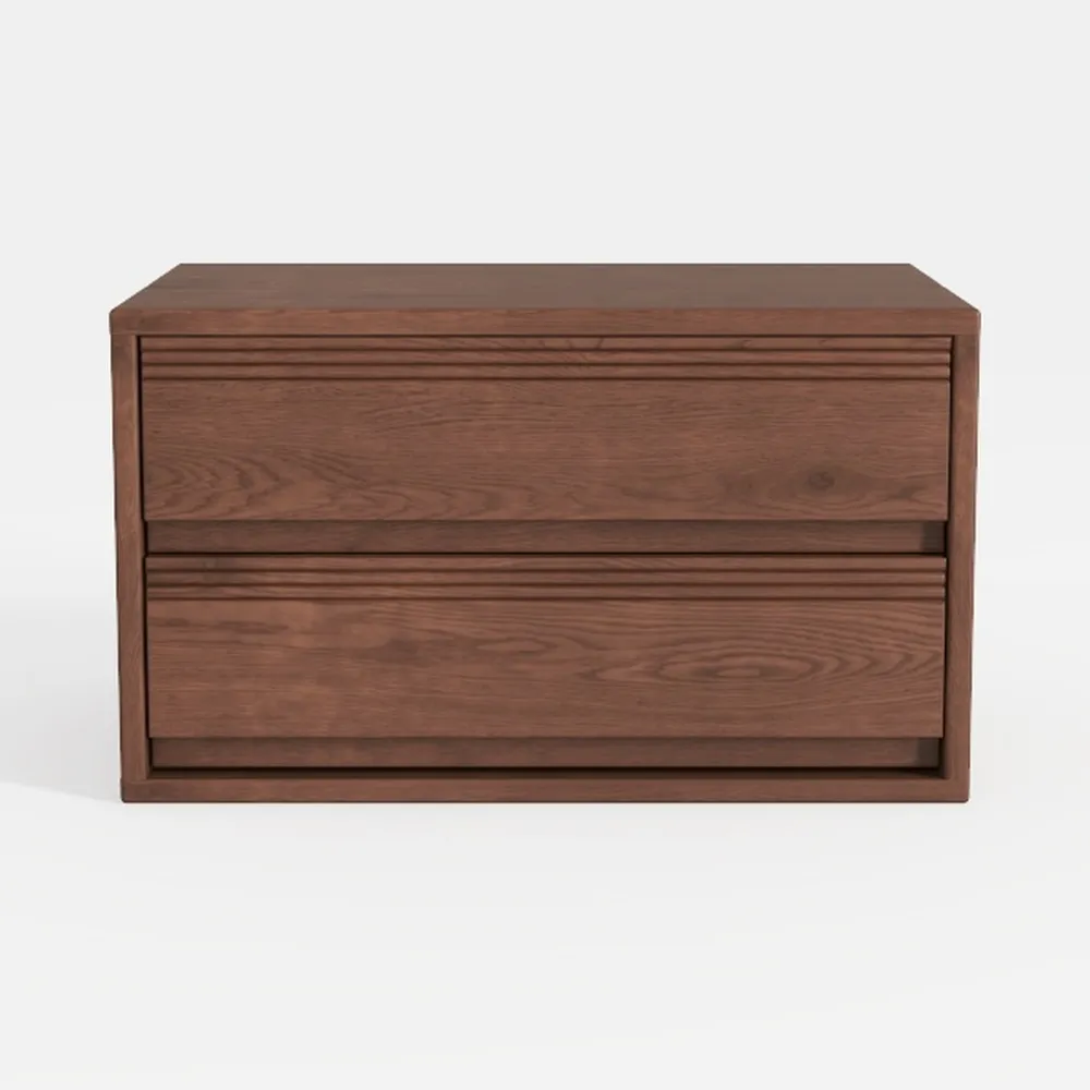 Modern Bedside Tables Simple Solid Wood Double