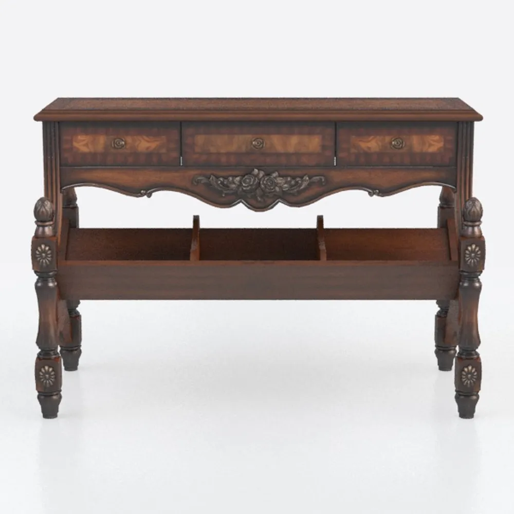 All Things Cedar LYY900-3 Executive Desk | Premium