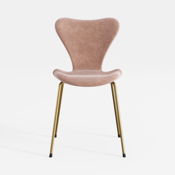 2PCS Dining Chair, 45cm Bedroom Makeup Chair