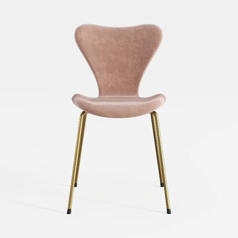 2PCS Dining Chair, 45cm Bedroom Makeup Chair