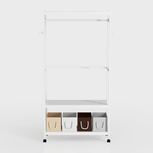 Likein Shoe Storage Cabinet with 2 Flip Drawers,