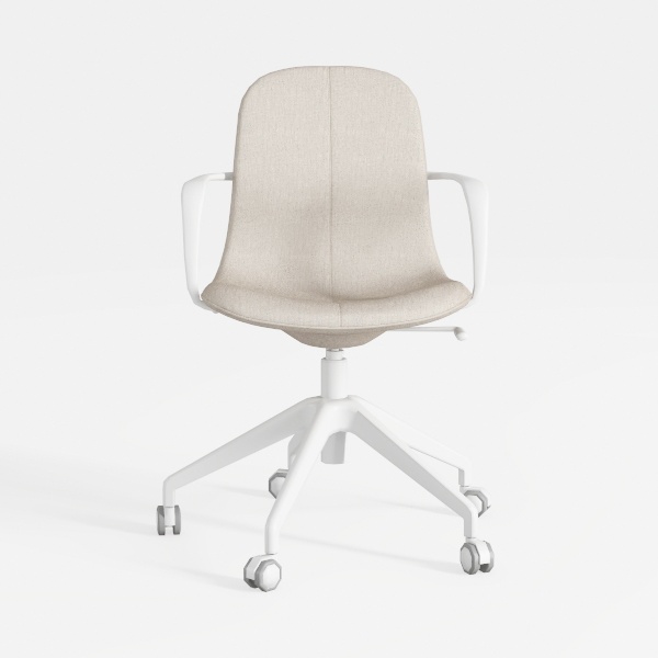 ovios Ergonomic Home Office Chair, Mid-Century