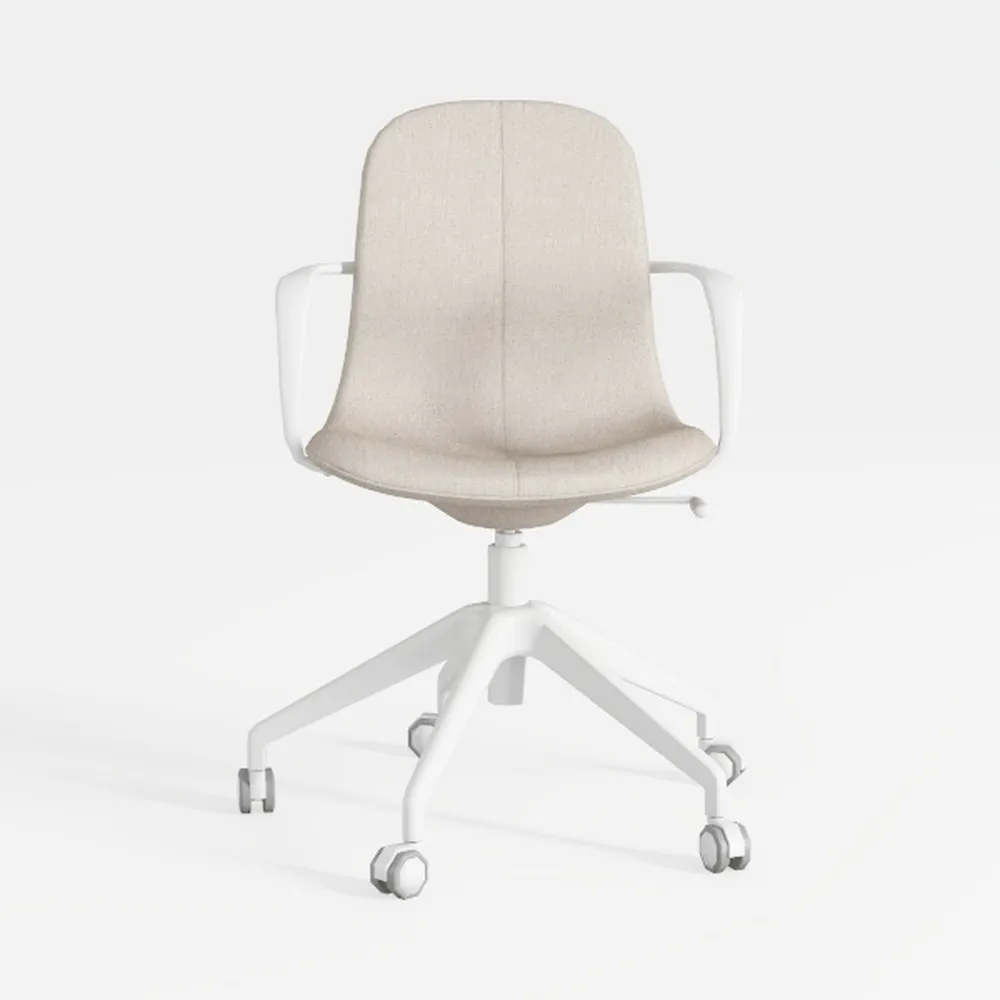 ovios Ergonomic Home Office Chair, Mid-Century