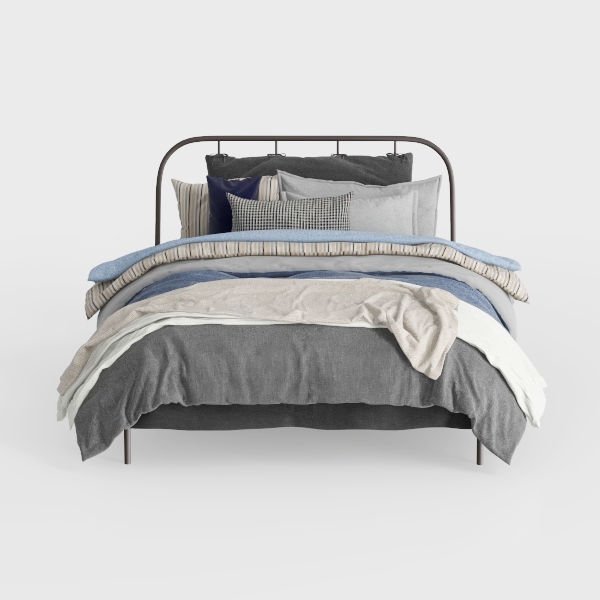 VINGLI Cloud White/Cream Middle Single Chair