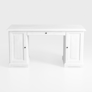 67'' Modern Executive Desk with 2 Storage Cabinets