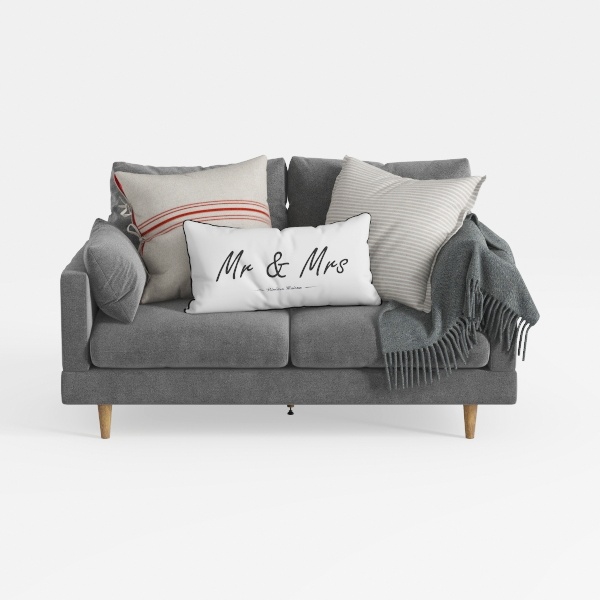 3 Seater Couches 74 Inch Sofa with Deep Seats