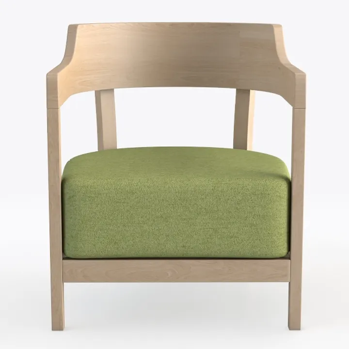 SAFWEL Accent Chairs Solid Wood Dining Chair