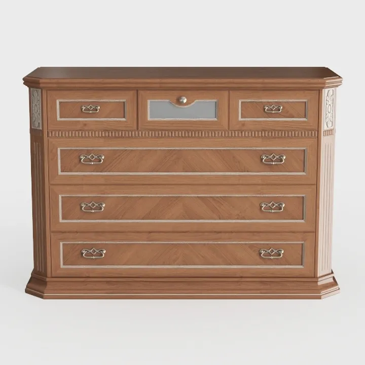 T4TREAM Farmhouse 9 Drawers Dresser for Bedroom
